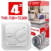 Термомат TVK-730 4 кв.м. + Thermoreg TI-200